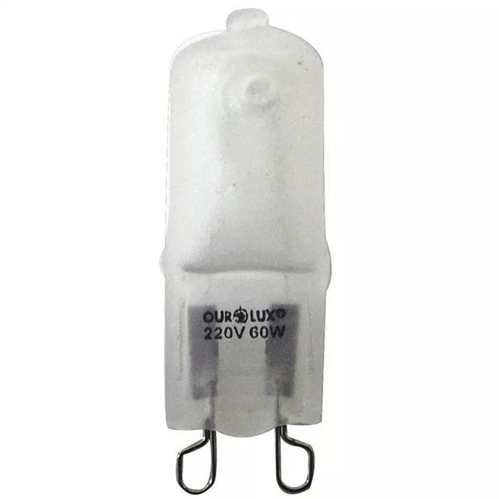 Lampada Halogena Ouropin G9 20w 220v Fosca - 01321 - Ourolux Lamp.halogena Ouropin G9 20w 220v Fosca 01321