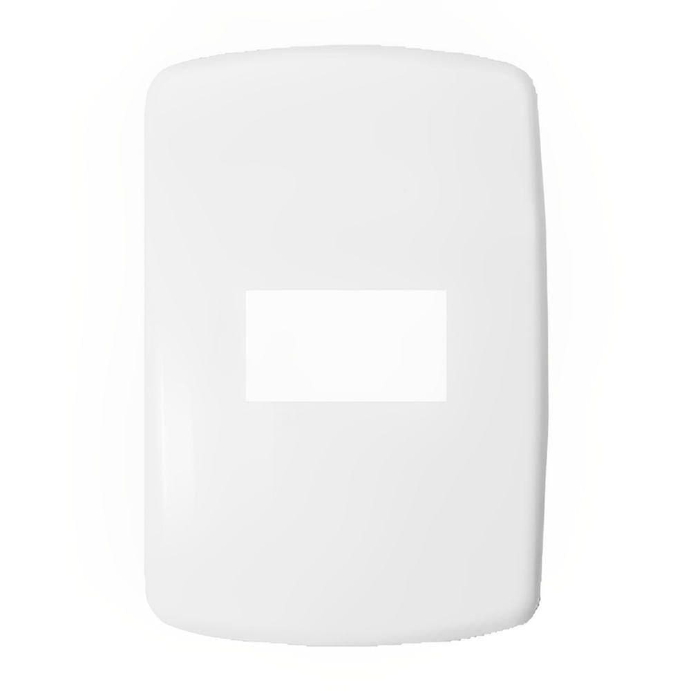 Placa 4x2 Modulo Com Suporte Branco - Dc-8100-37 - Dicompel