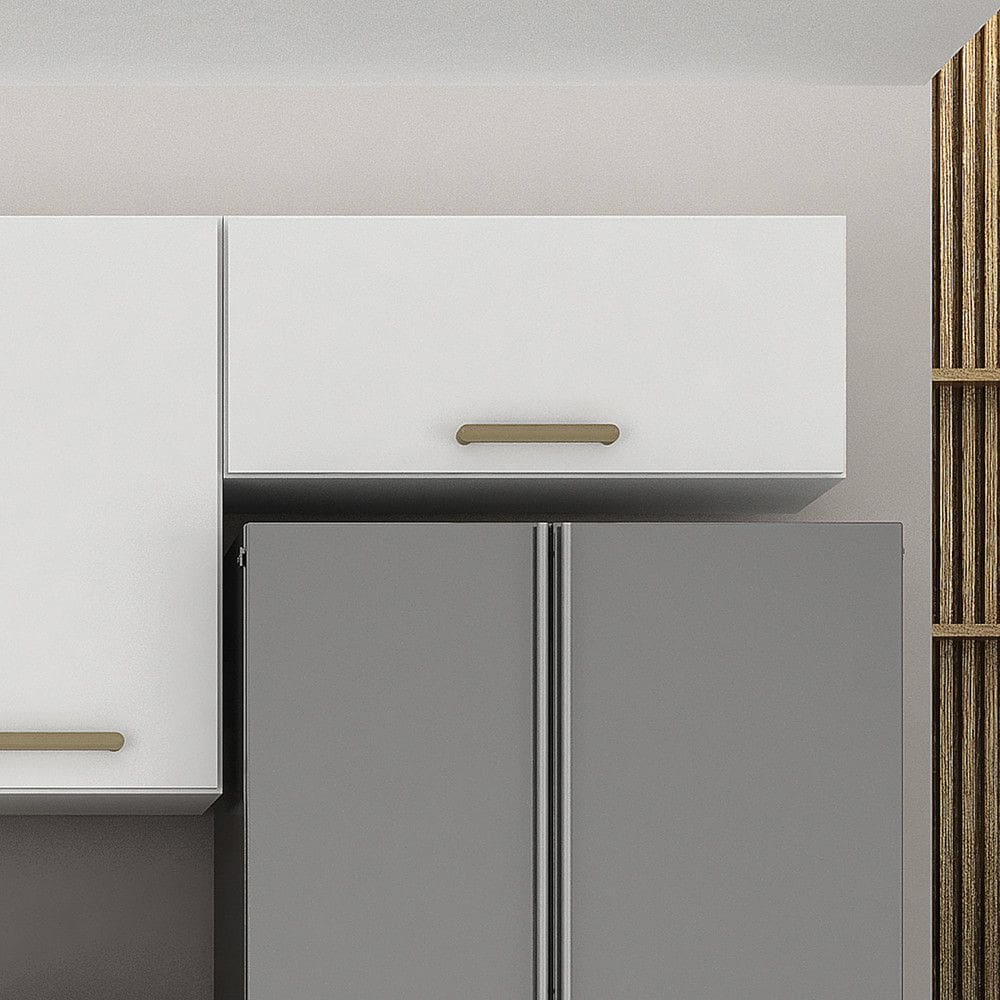 Armário Aéreo para Cozinha 1 Porta Geladeira São Luis Valdemóveis