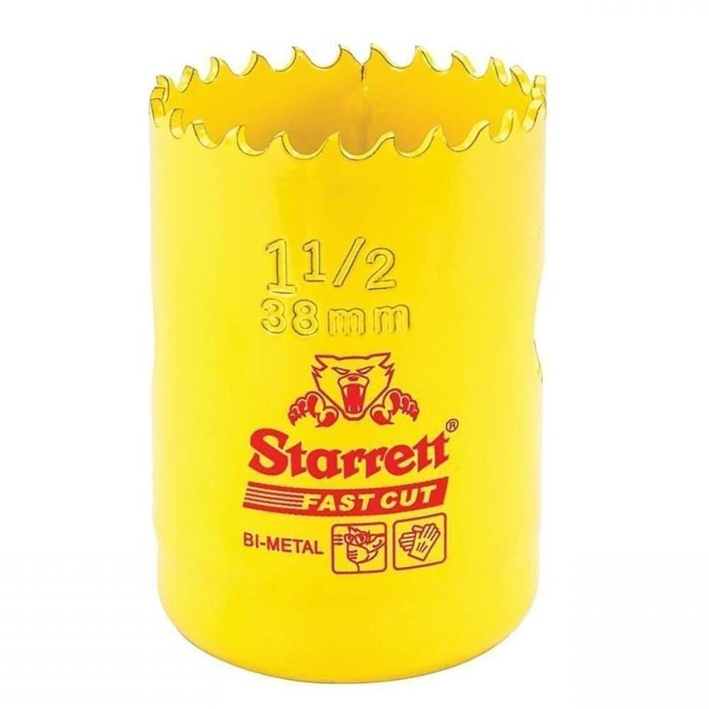 Serra Copo Bi-metal 1.1-2”” 38mm - Fch0112-g - Starrett Serra Copo Bimetal 1.1-2 38mm Sh-0112 St
