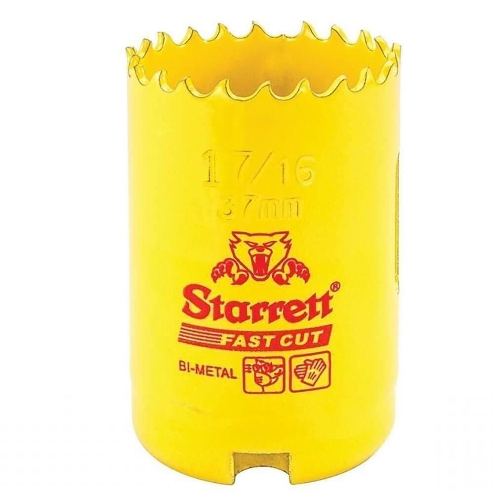 Serra Copo Bi-metal 1.7-16”” 37mm - Fch0176-g - Starrett Serra Copo Bimetal 1.7-16-37mm Sh0176 St