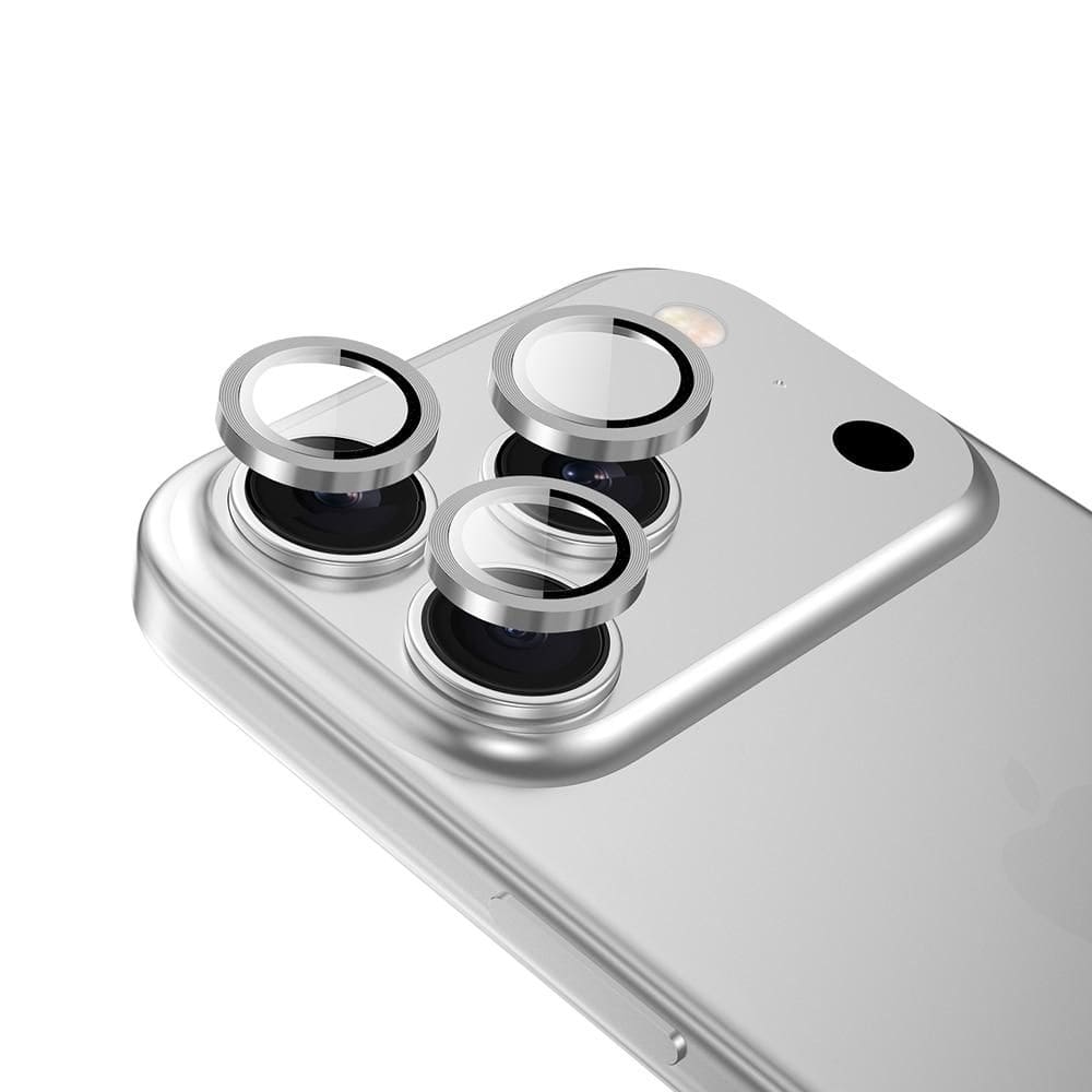 Película para câmera iPhone 17 Pro/ 17 Pro Max, Originais iPlace, Prata