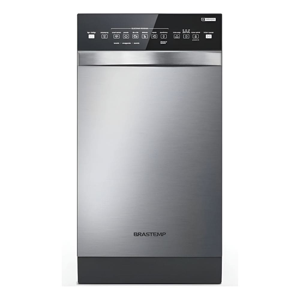 Lava Loucas 10 Servicos 127v Brastemp Blf10br Inox