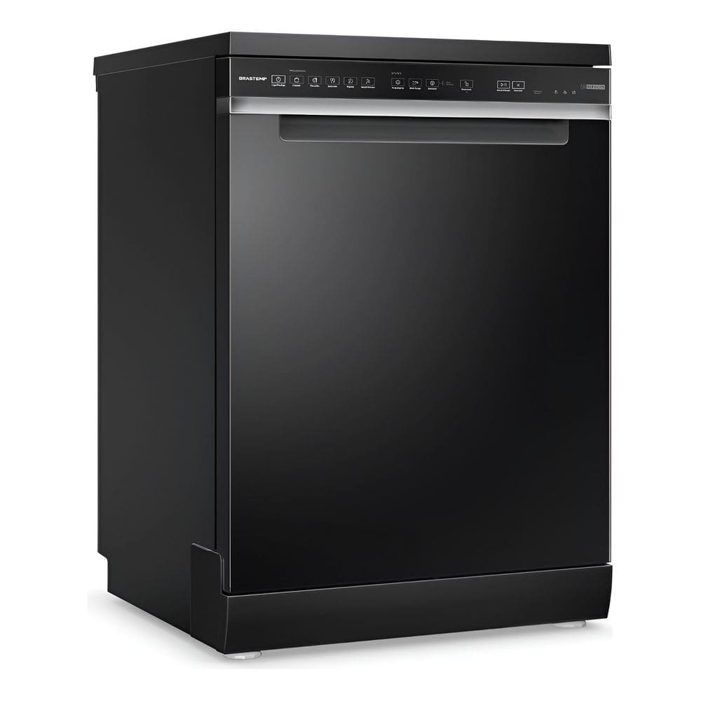 Lava Loucas 15 Servicos 220v Brastemp Blf61aebna Preta