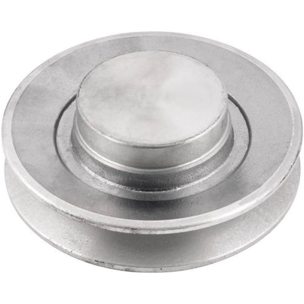 Polia de Alumínio 1 Canal de Perfil B com 120mm Sem Furo - 6684210120 - VONDER