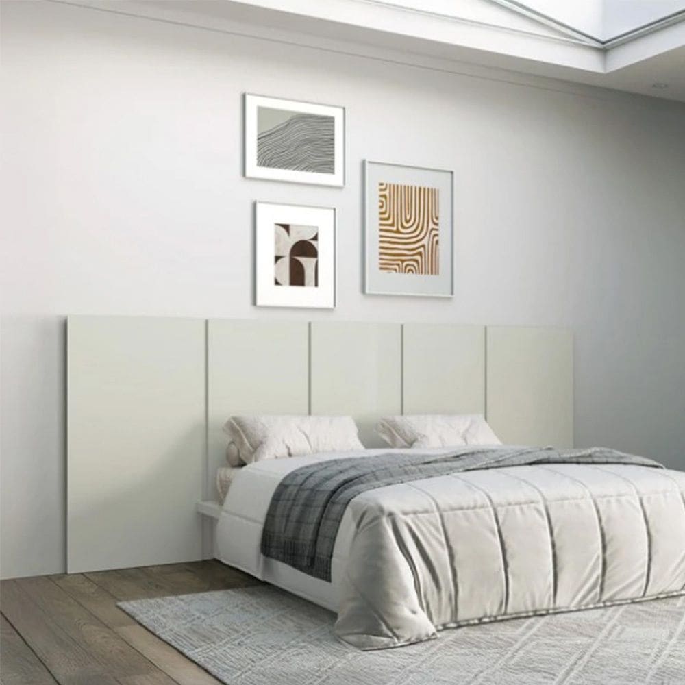 Cabeceira Queen 280cm Lisa TW160 Off White Dalla Costa