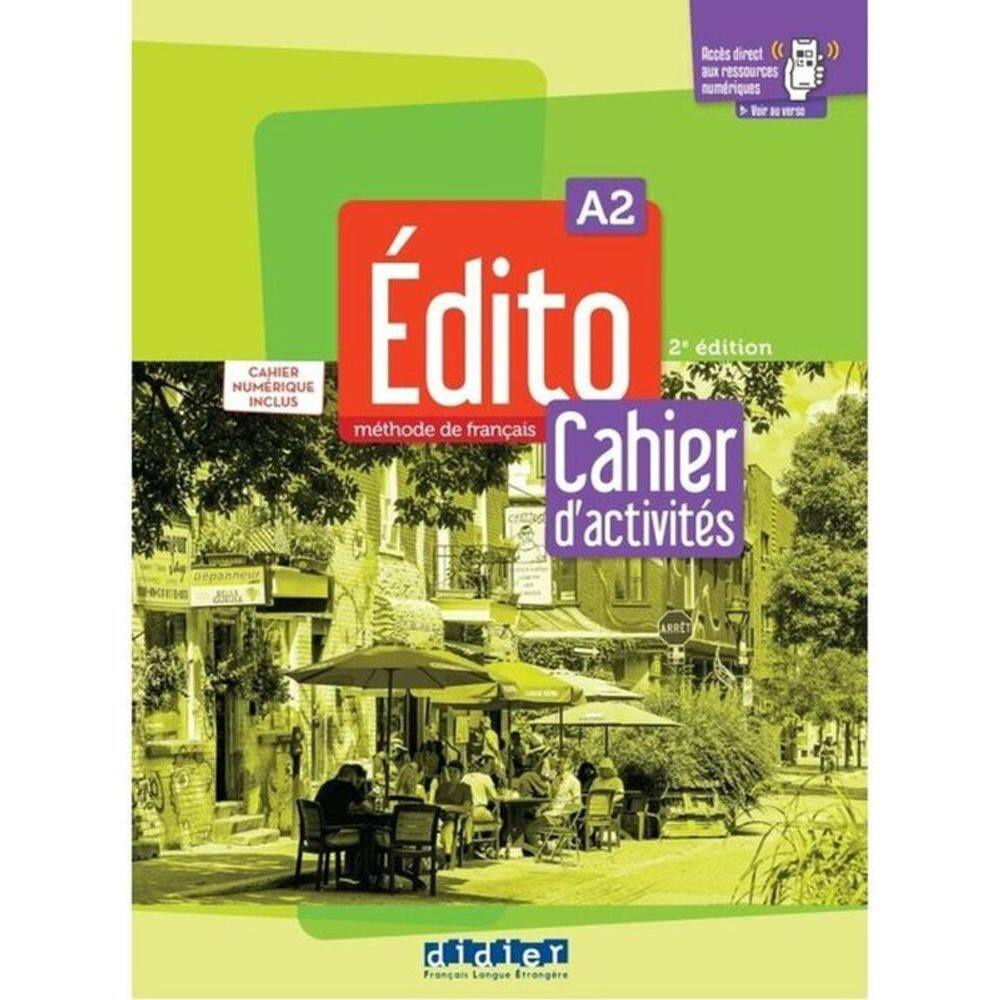 Édito A2 - Cahier + Numérique Inclus