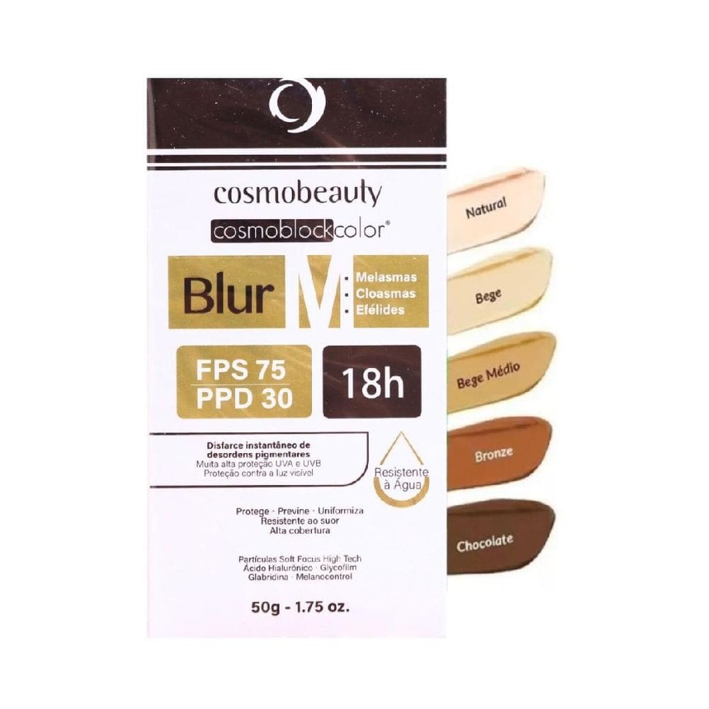 Blur M Fps75 Bege Cosmobeauty 50g