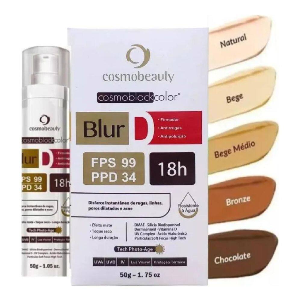 Blur D Bronze Antirrugas Firmador Fps99 Cosmobeauty 50g