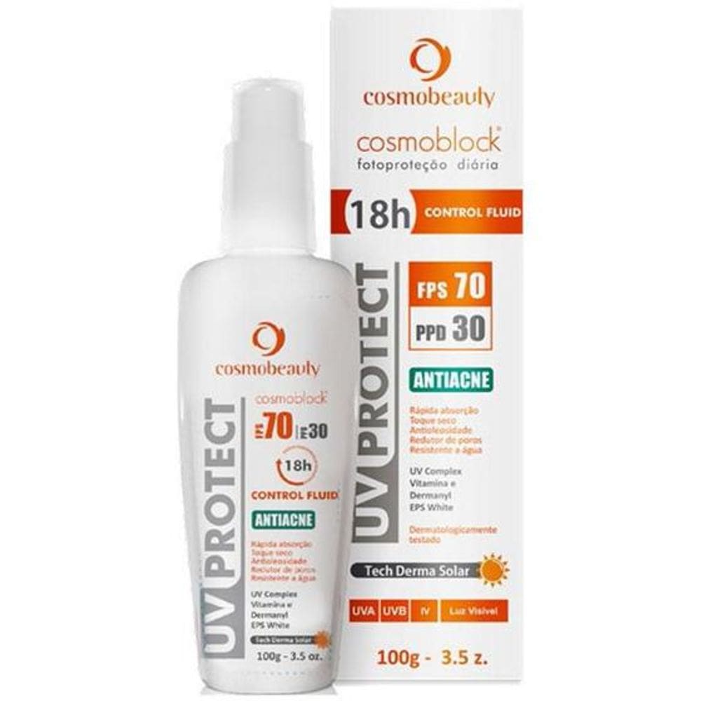 UV Protect Fps70 Control Fluid Cosmobeauty 100g