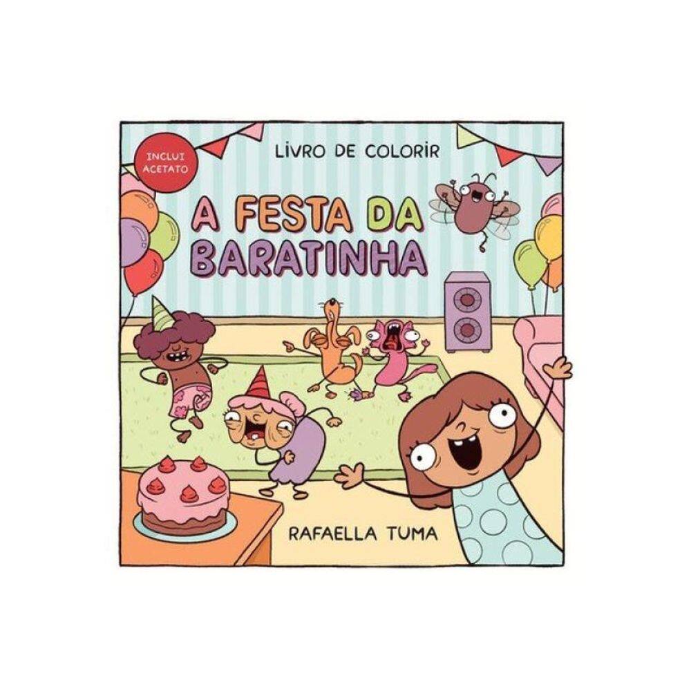 A Festa Da Baratinha – Livro De Colorir