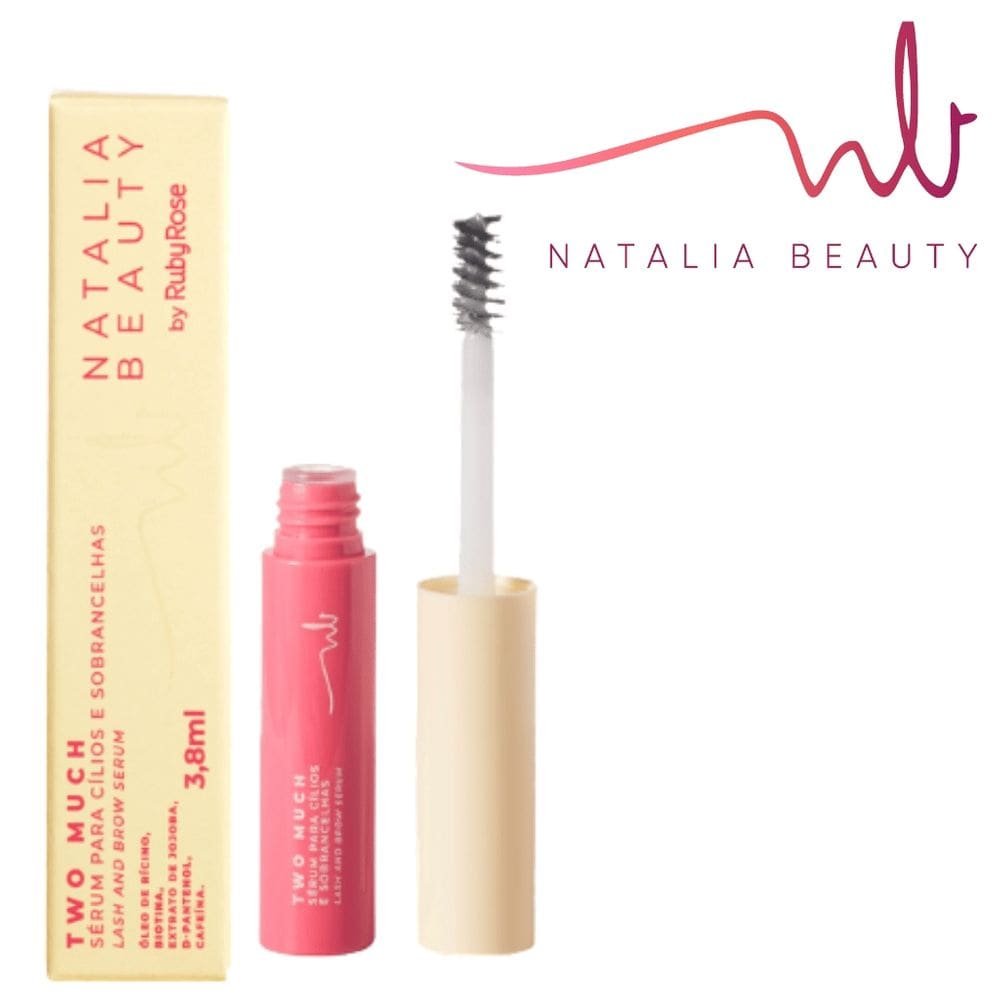 Sérum TWO MUCH Natalia Beauty by Ruby Rose | Crescimento e Fortalecimento | 4ml
