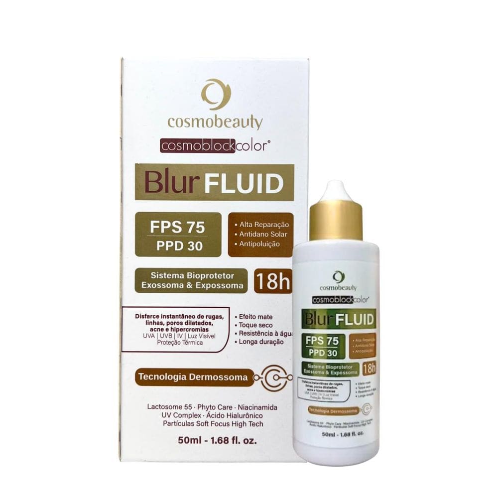 Blur Fluid Fps75 Bege Cosmobeauty 50ml