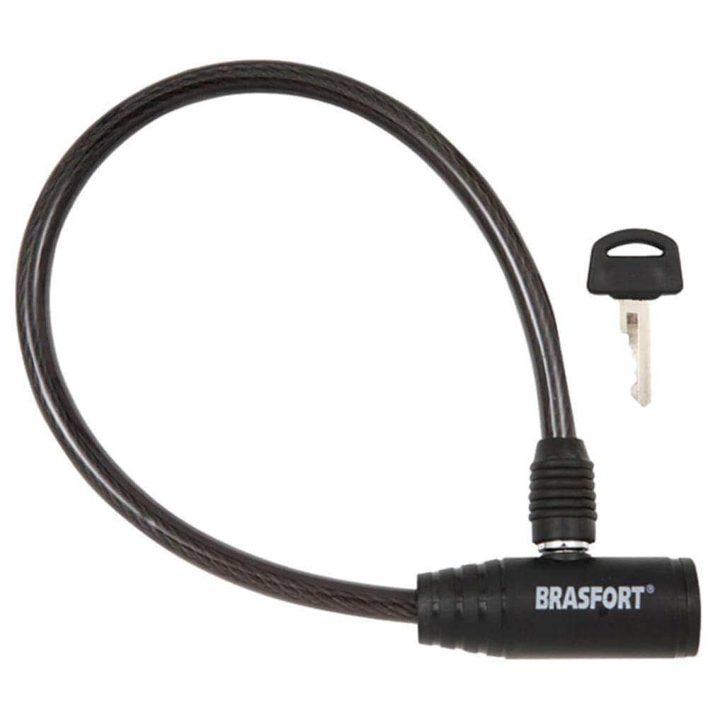 Cadeado Para Bicicleta Com Chave 8mm X 60cm - 7016 - Brasfort