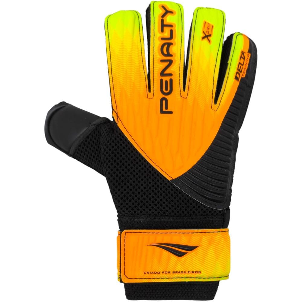 Luva Infantil Menino Goleiro Esportiva Campo Jogo Treino XGrip Plus Strap Penalty Delta Training XXIII Inf