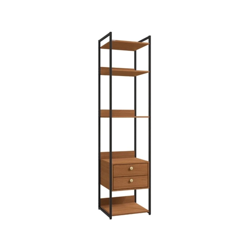 Armário Kappesberg LI050 Canela/Branco