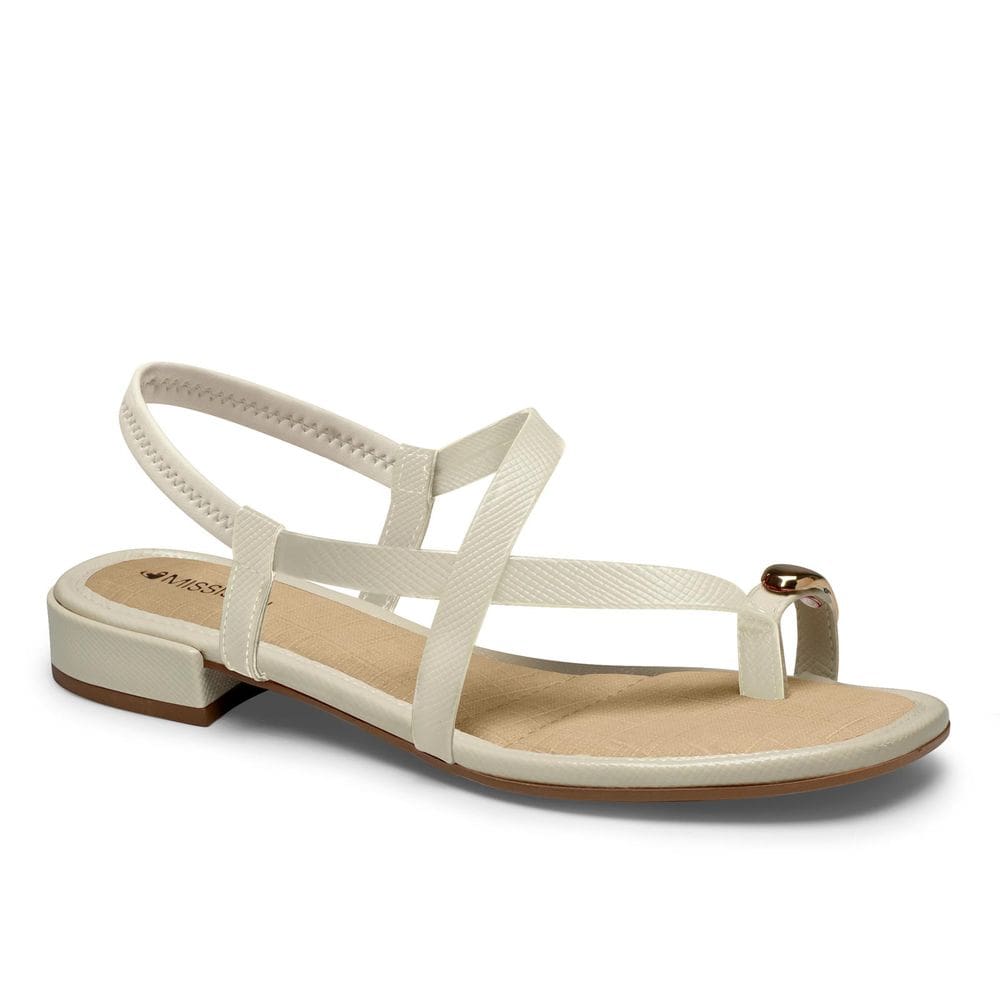 Sandália Feminina De Salto Bloco Mississipi Mf702-0001