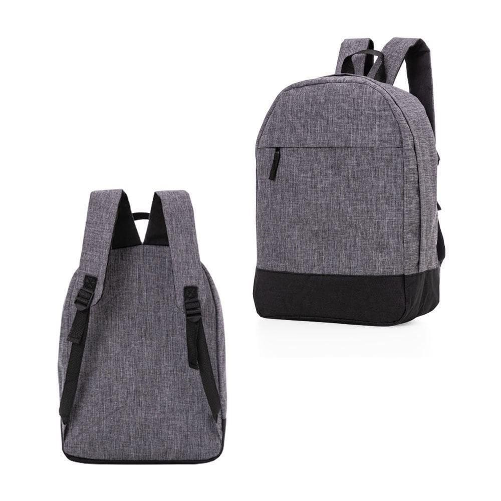 Mochila Slim Cinza Para Notebook - Estilo, Conforto E Praticidade No Dia A Dia