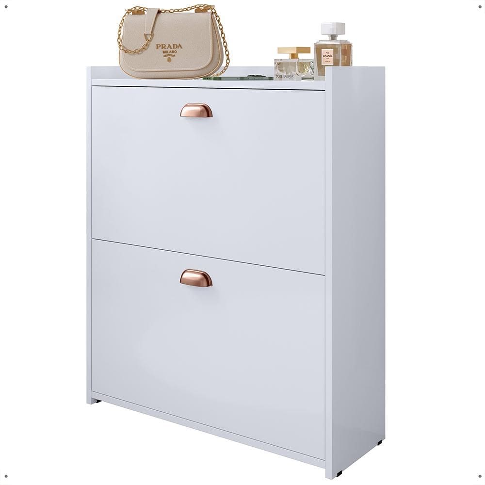 Sapateira Organizadora Pequena Apartamento 12 Pares Calçados Gavetas Basculante Decoração Quarto - Lojas RPM