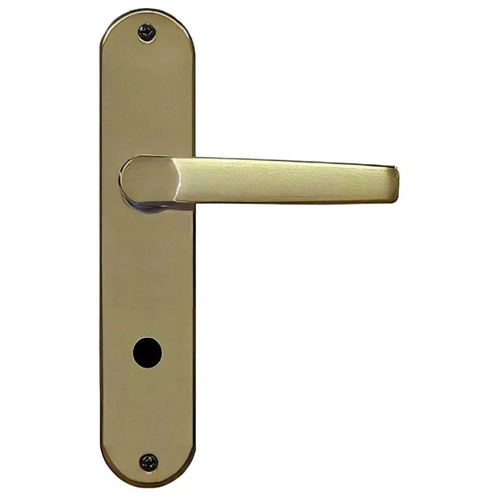 Fechadura Pop Para Banheiro Bronze Latonado F2800-70 Bl - 061241 - Aliança Fech.pop.wc 2800-70 Bl - 061241 - Aliança