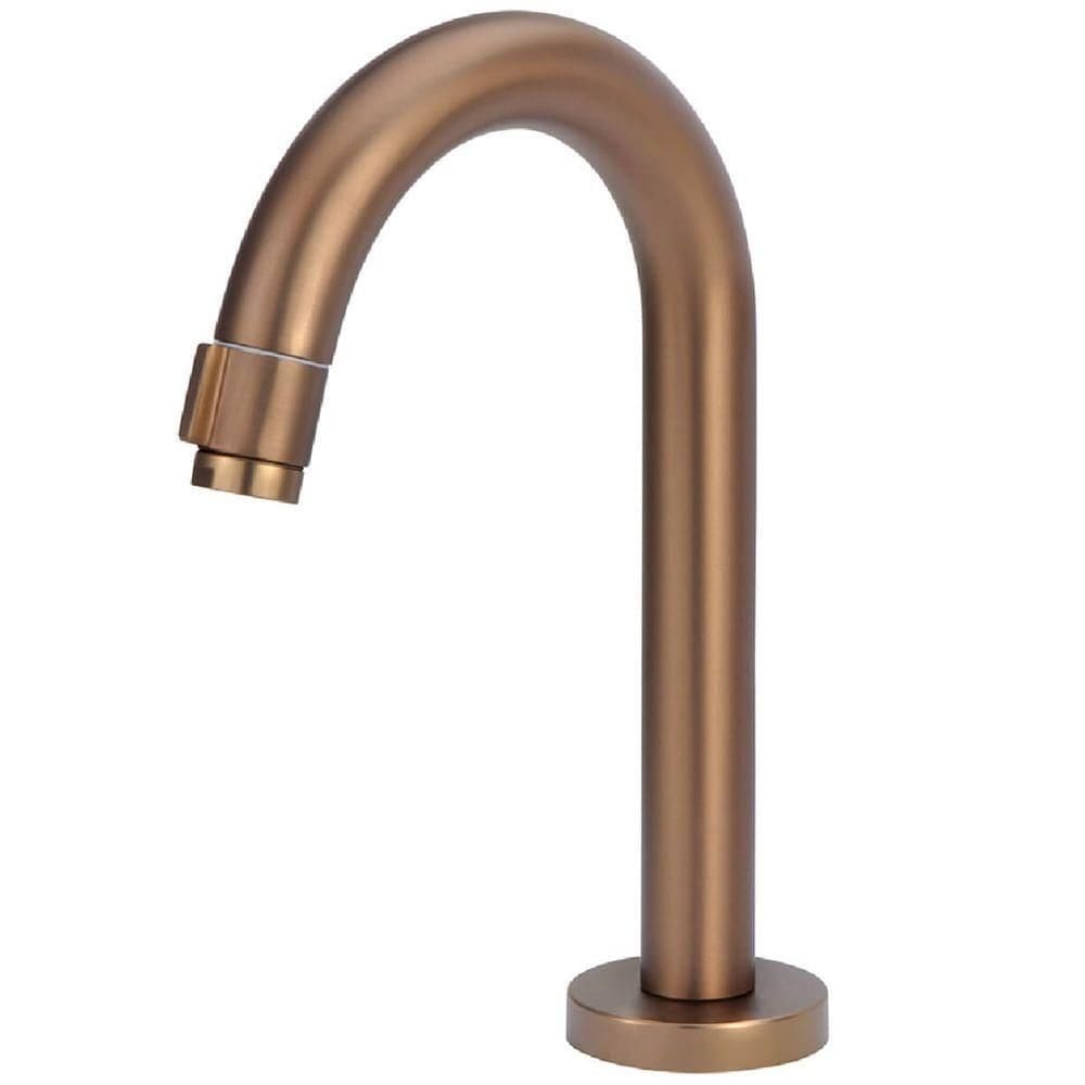 Torneira De Mesa Baixa Redonda Modelo J Rose 23mm 1-4 De Volta Para Lavatório 1251 - 773135 - Stoc