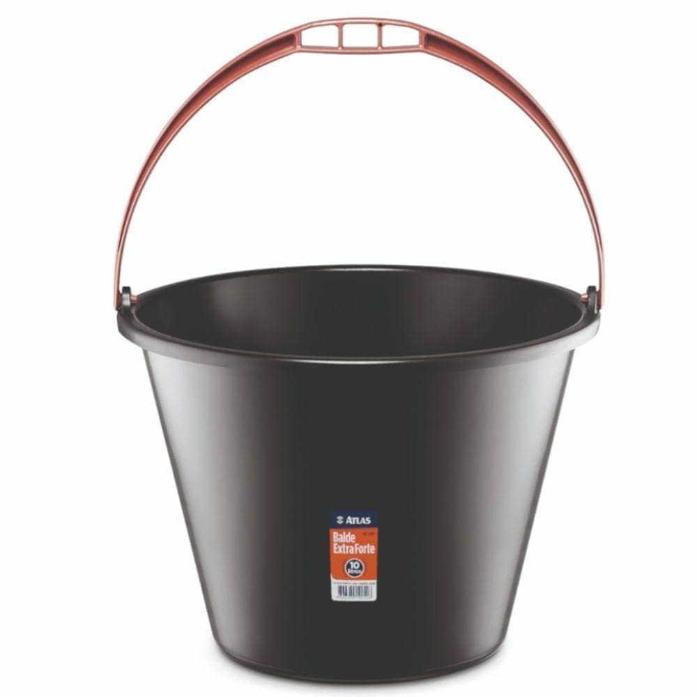 Balde Extra Forte Multiuso Plástico - 608p - Pincéis Atlas