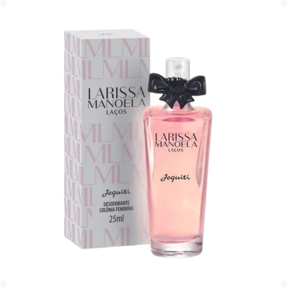 Desodorante Colônia Feminina Jequiti Larissa Manoela Laços 25ml