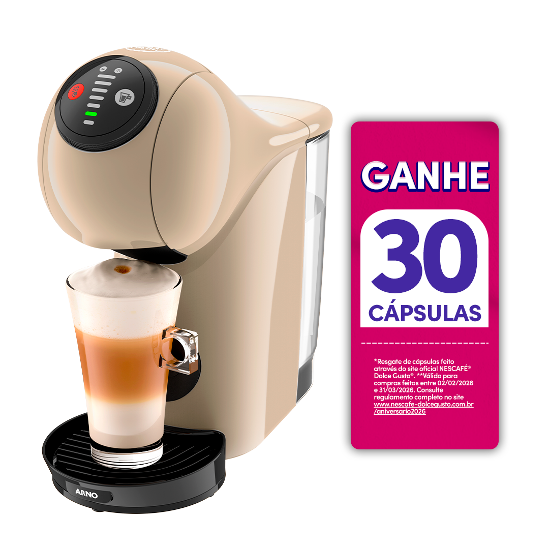 Cafeteira Nescafé Dolce Gusto Genio S Basic Taupe 220v