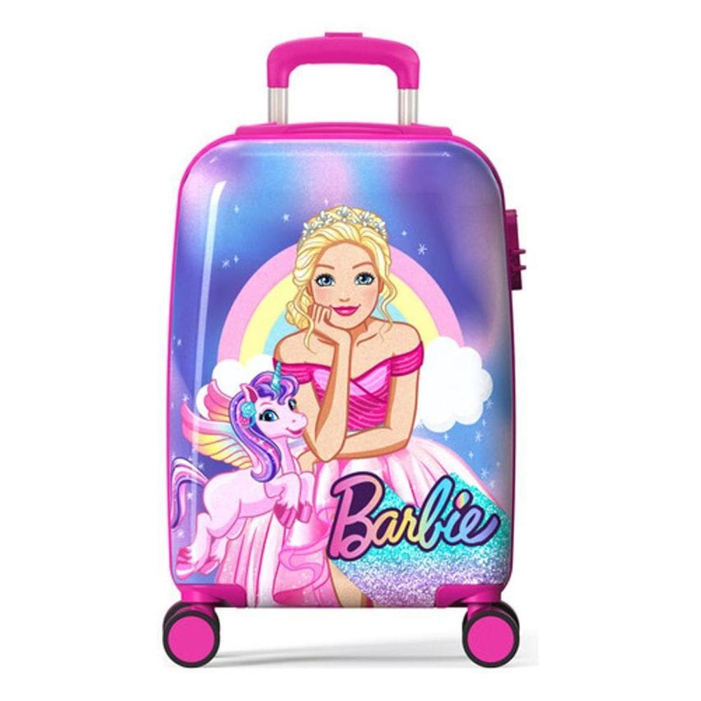 Mala De Viagem Pequena Infantil Escolar Barbie