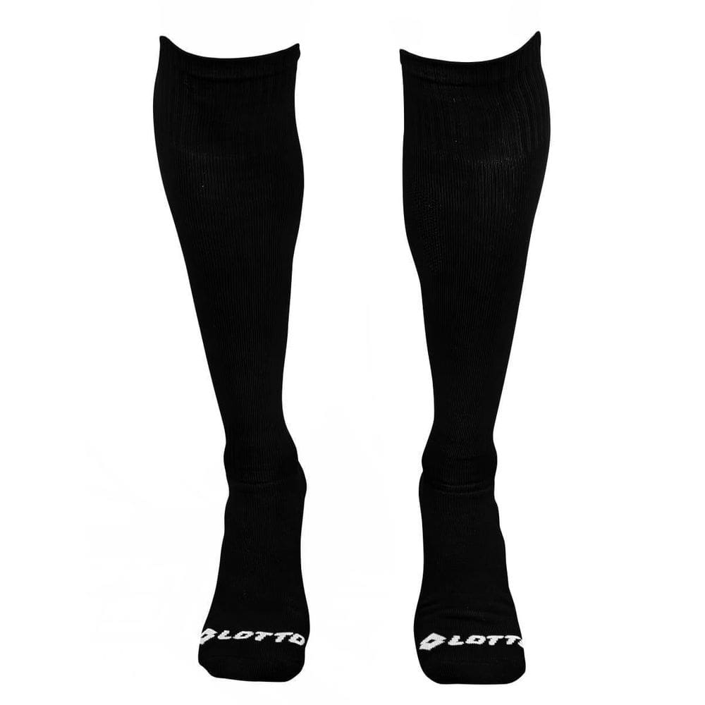 Meião Lotto Futebol Preto Juvenil Tamanho 34-38