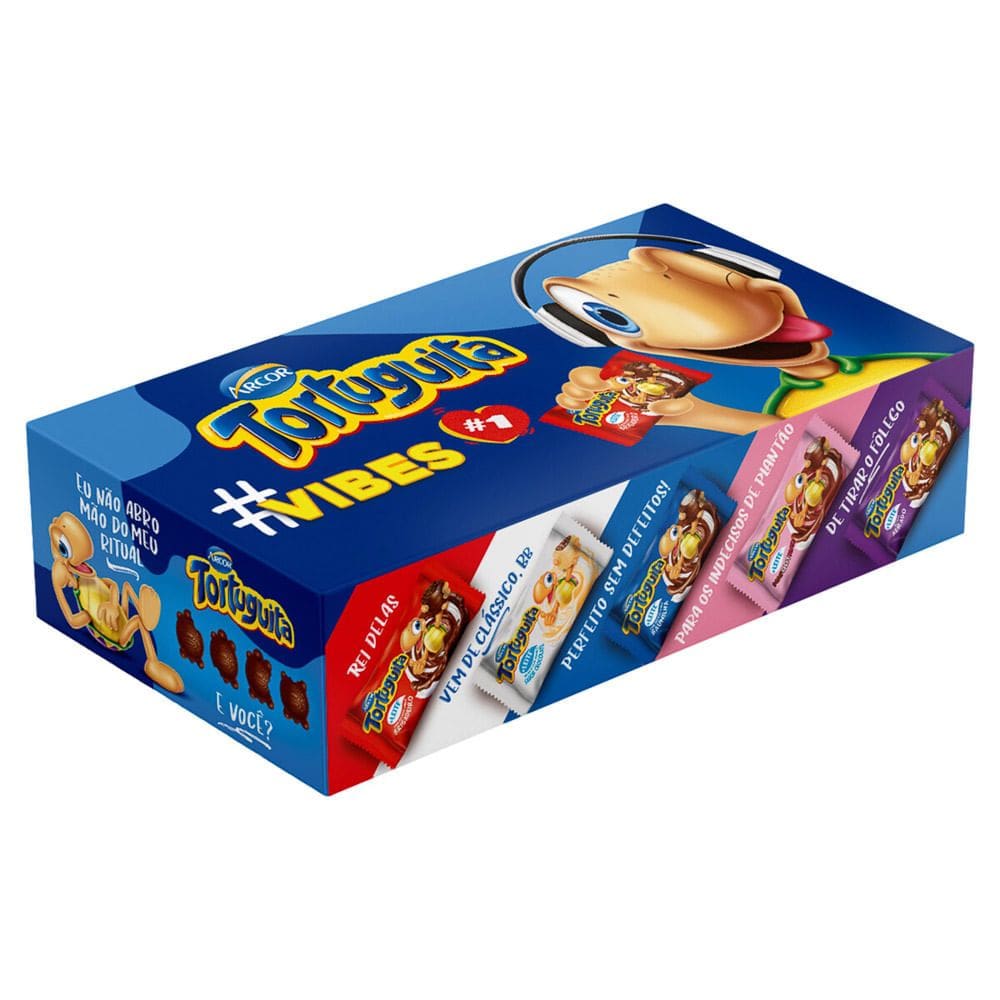 Bombons Tortuguita Vibes Chocolates 134,5g
