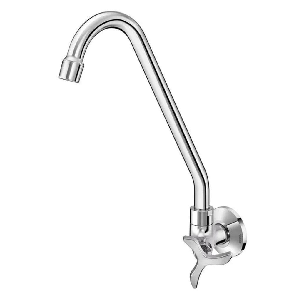 Torneira Para Cozinha De Parede Nova Pertutti Docol