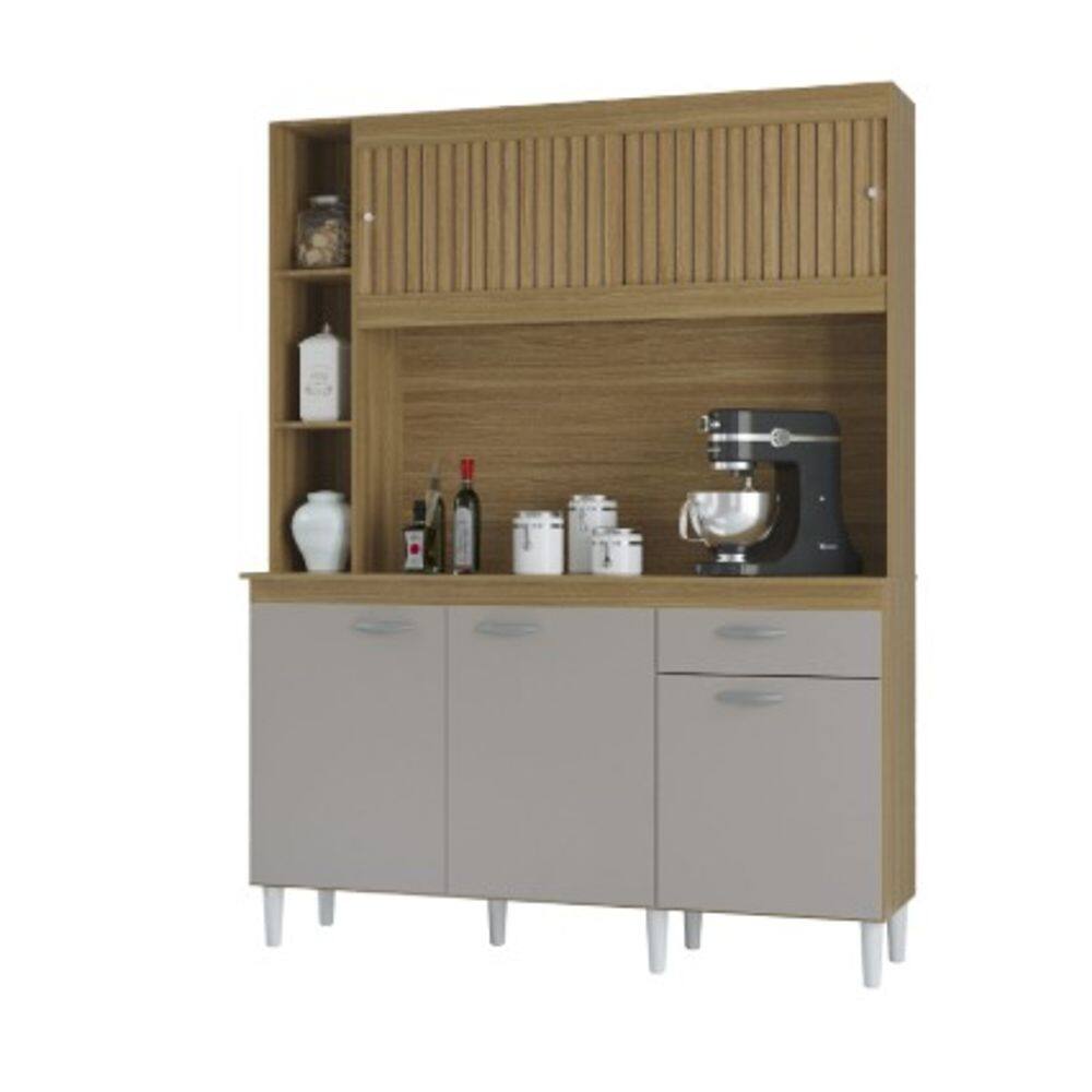 Kit Duda 2Pts Correr 1Gav 1,40 Damasco Ripado/ Off White