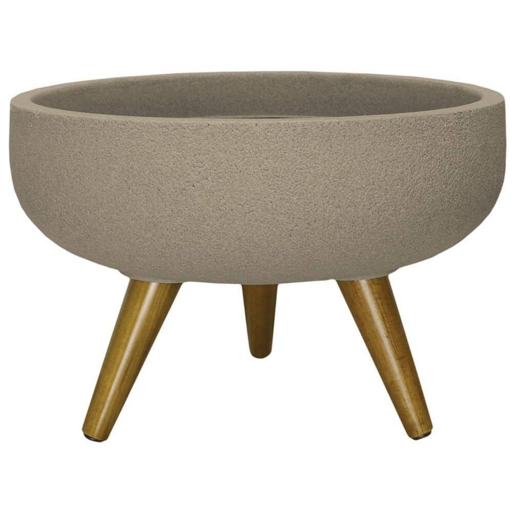 Vaso Redondo Decore Com 45cm Mármore - Jvrdr45 - Japi Vaso Redondo Decore 45 Mármore - Jvrdr45 - Japi