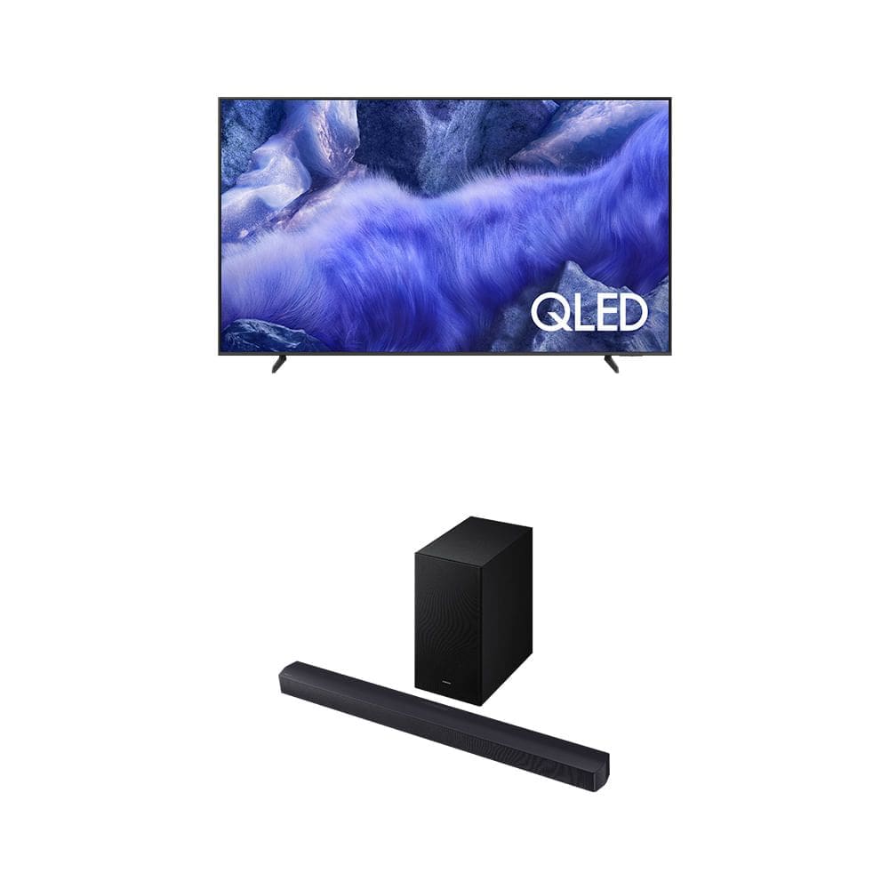Combo Samsung Vision AI TV 75” QLED 4K QEF1 + Soundbar HW-B450F
