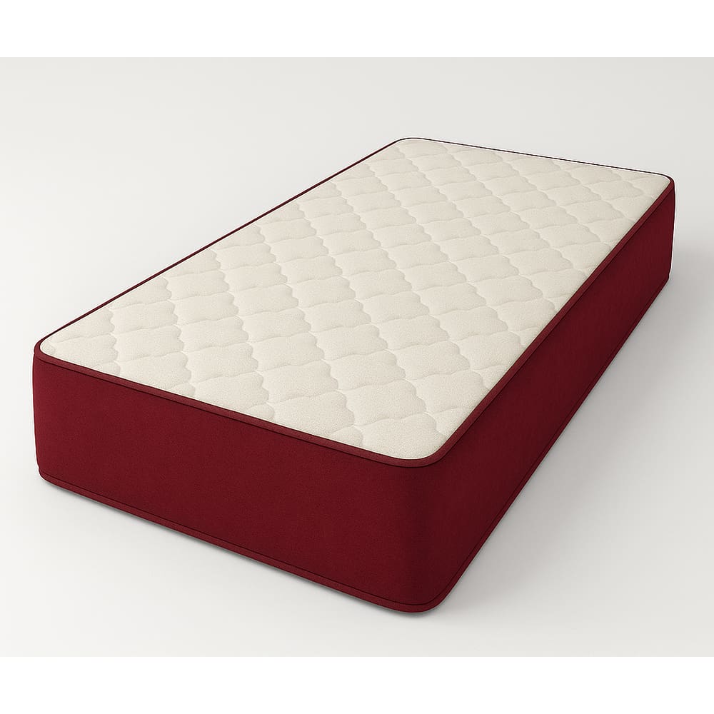 Colchão D33 88x188x14 - Lateral Vinho PREMIUM
