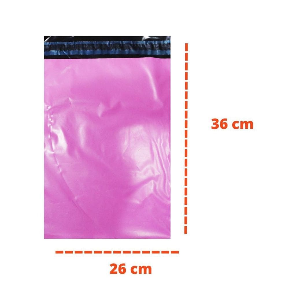 Envelope 26X36 Rosa Com Lacre Kit 400