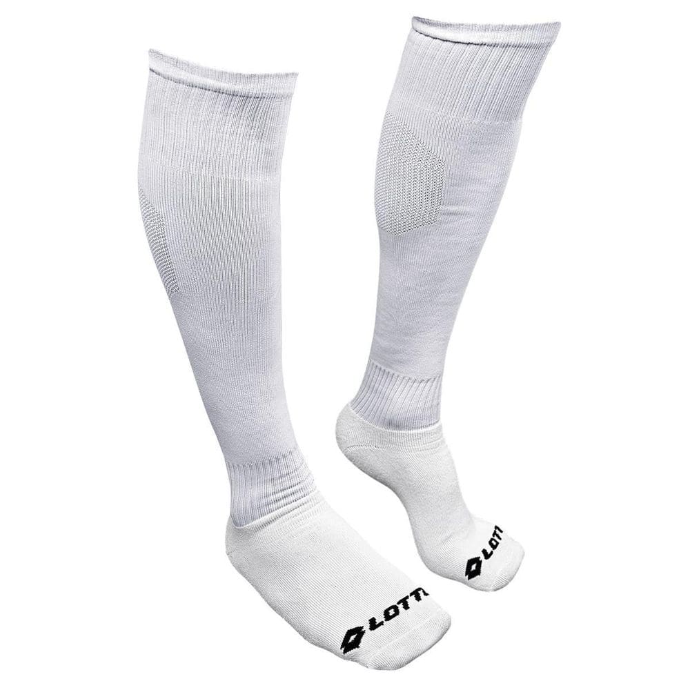 Meião Lotto Futebol Branco Juvenil Tamanho 34-38