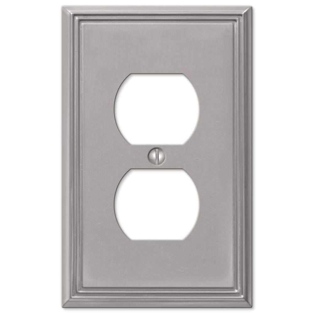 Placa de parede Amerelle 77DBN Modern Brushed Nickel 6x8x1 cm