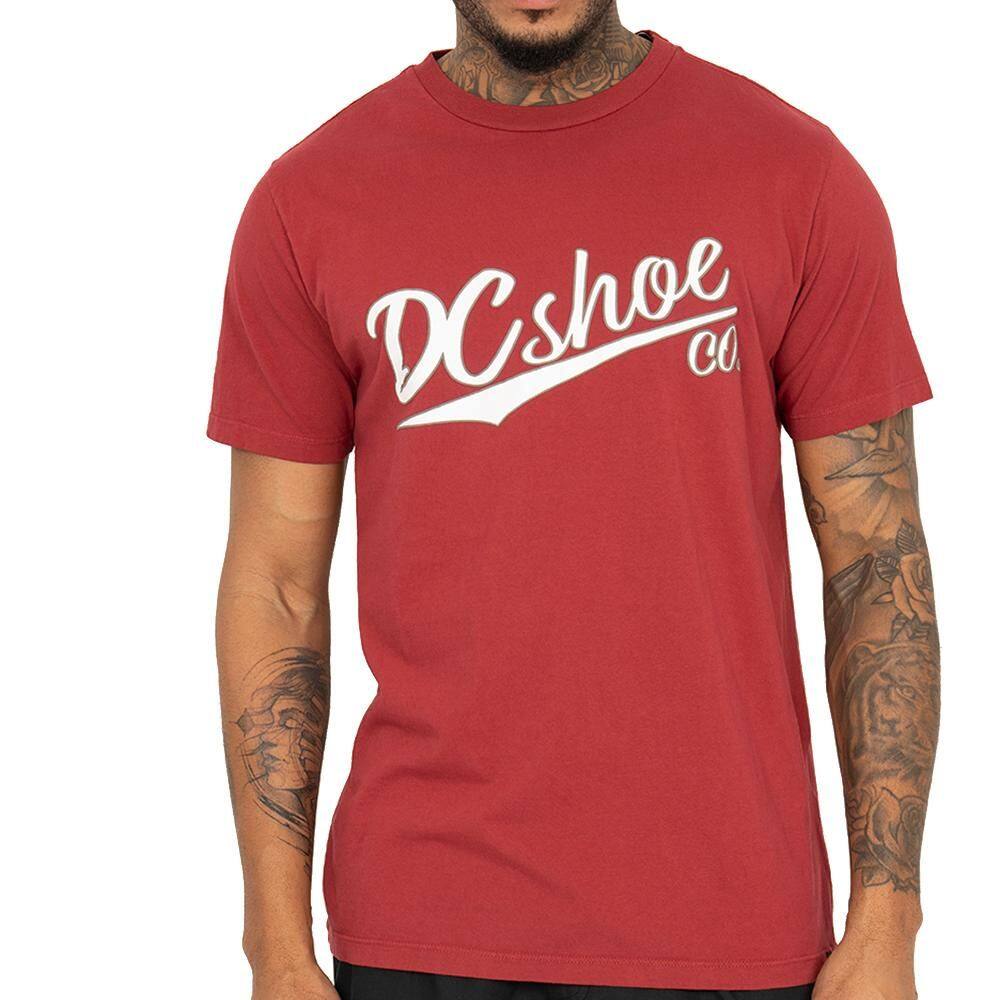 Camiseta DC Shoes Substitute SM26 Masculina Vermelho