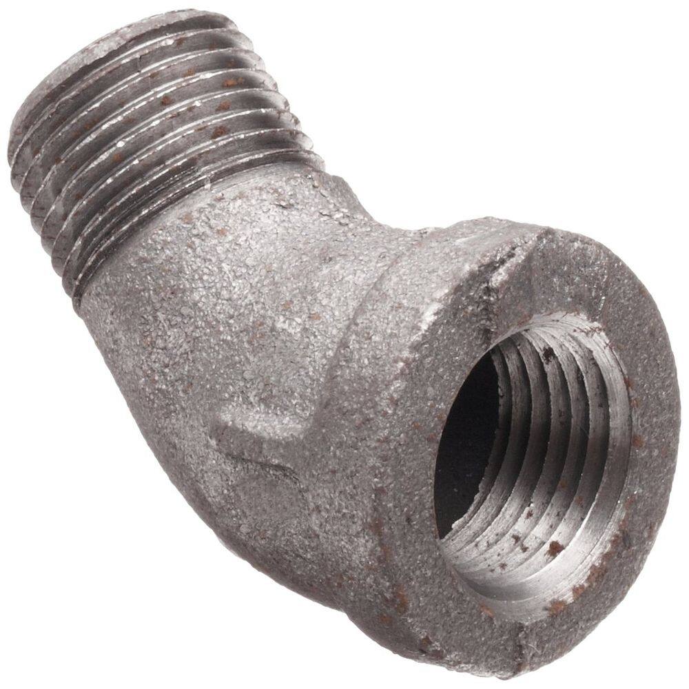 Anvil de encaixe de tubulação 8700128104 45° 1/4” NPT macho x fêmea
