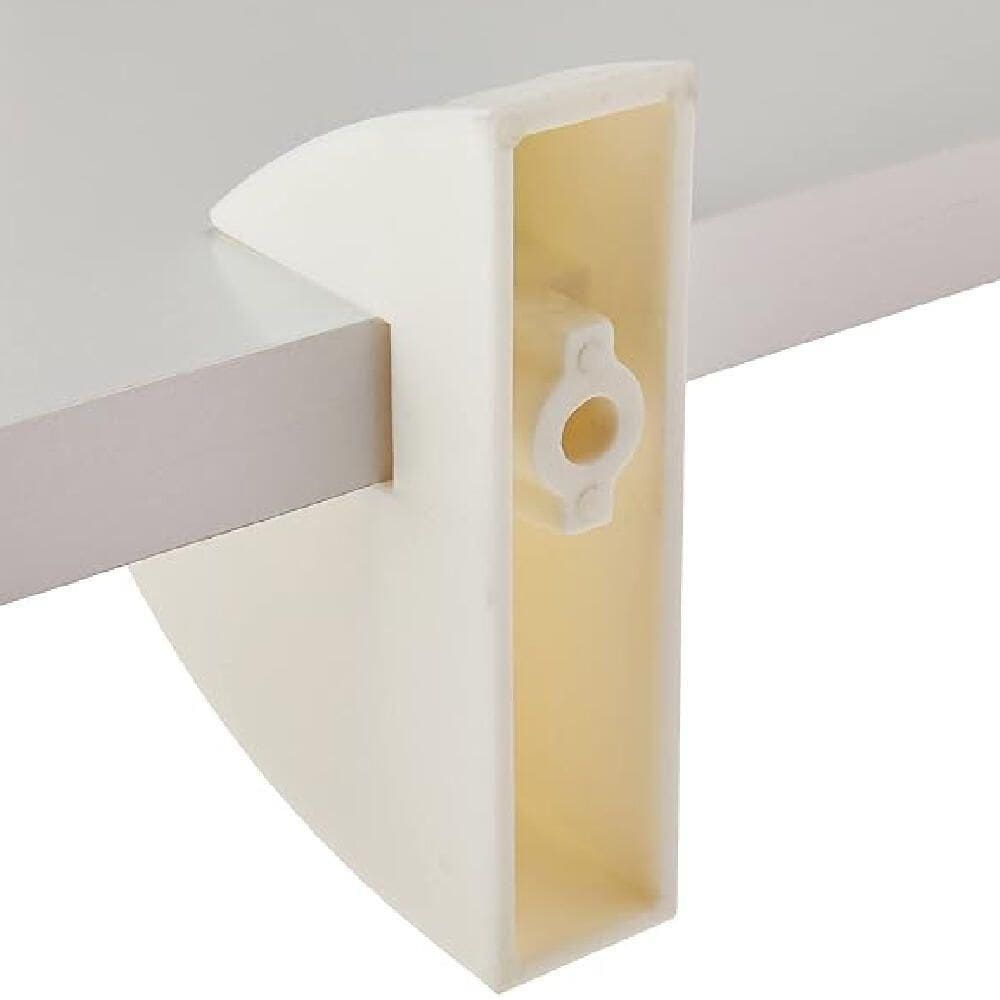 Prateleira Em Mdp Com Suporte 25x80cm Branco - Clip-2580-uv-br - Multivisão