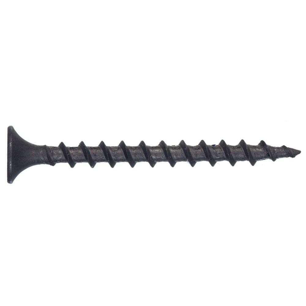 Parafuso Hillman 8x3 cm de rosca grossa de fosfato preto