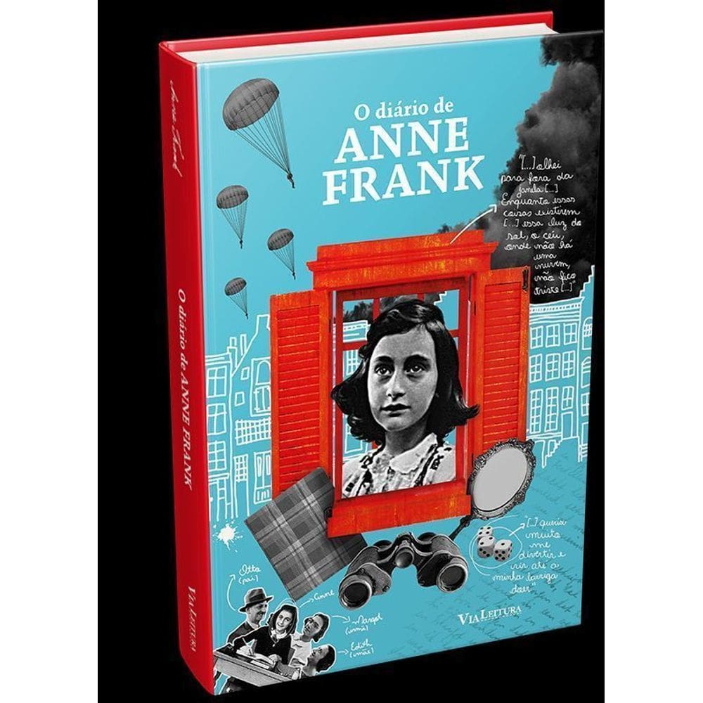 O Diário De Anne Frank: Capa Dura - Edição Especial Com Fotografias