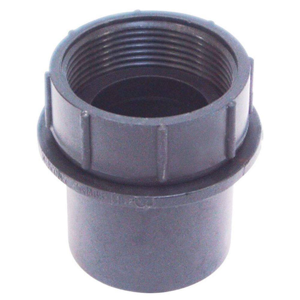 Adaptador de filtro de banheira HDW, preto P081C P-081C dos EUA, pacote com 1
