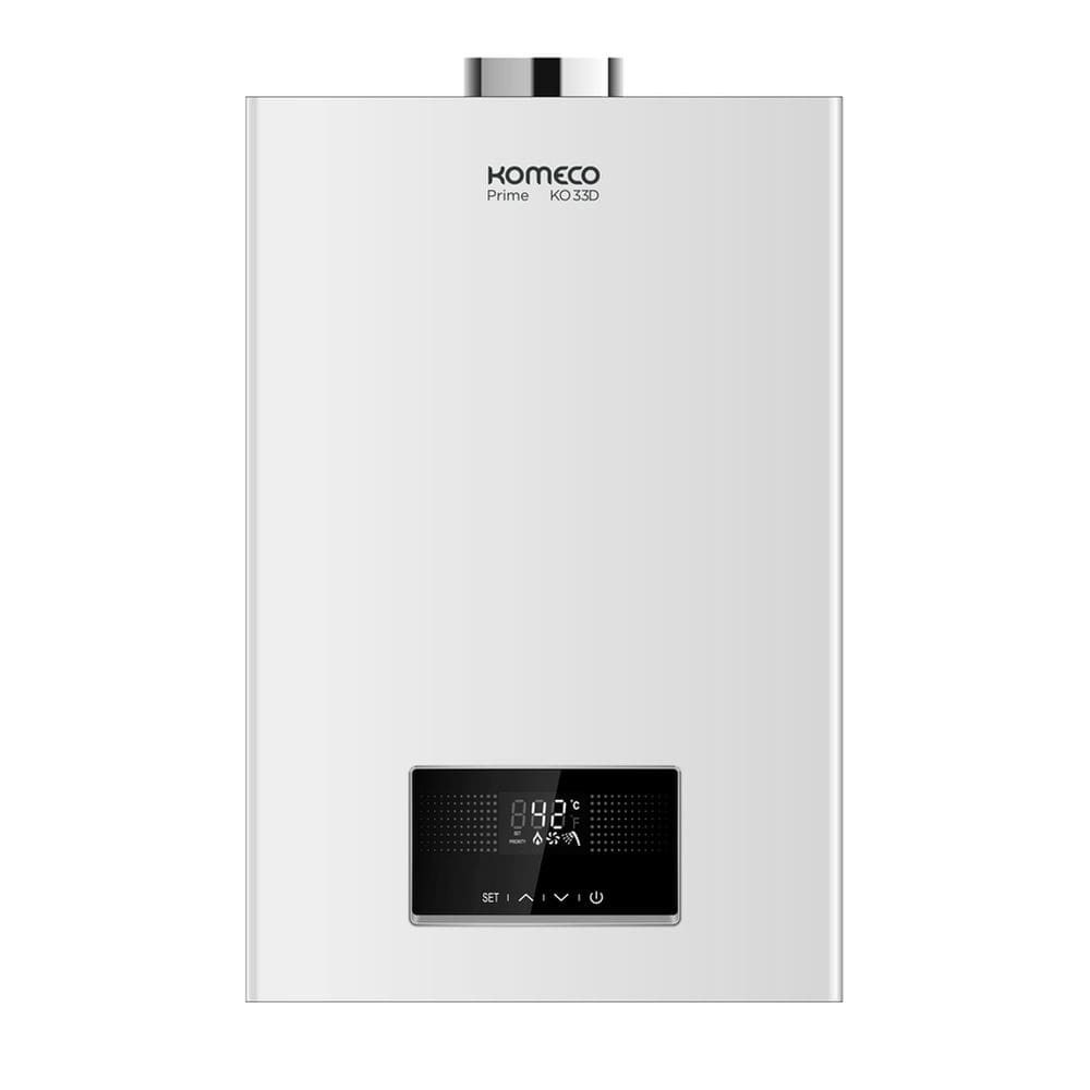 Aquecedor de Água a Gás Komeco GLP 33 Litros Prime - Branco