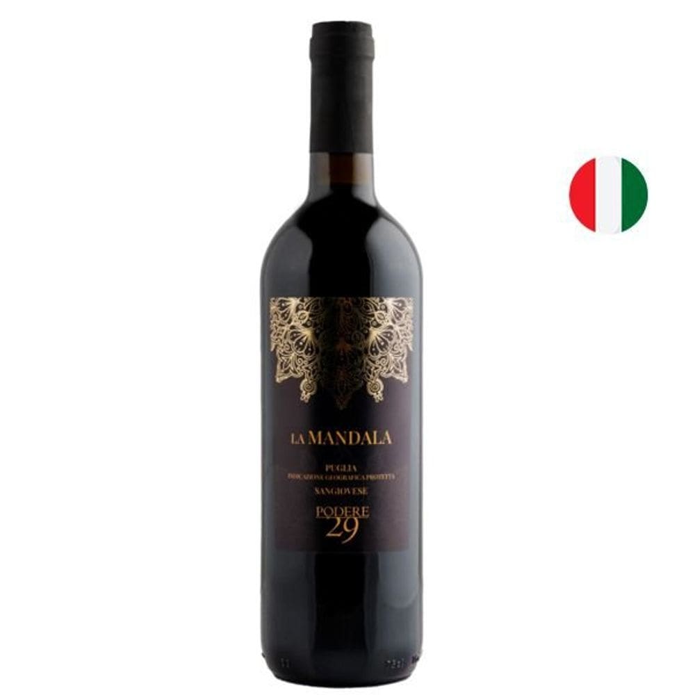 Vinho Tinto Italiano La Mandala Rosso Sangiovese IGP