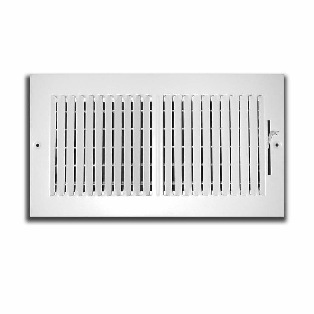 Registro de teto lateral de alimentação bidirecional Truaire C102M 36x16cm