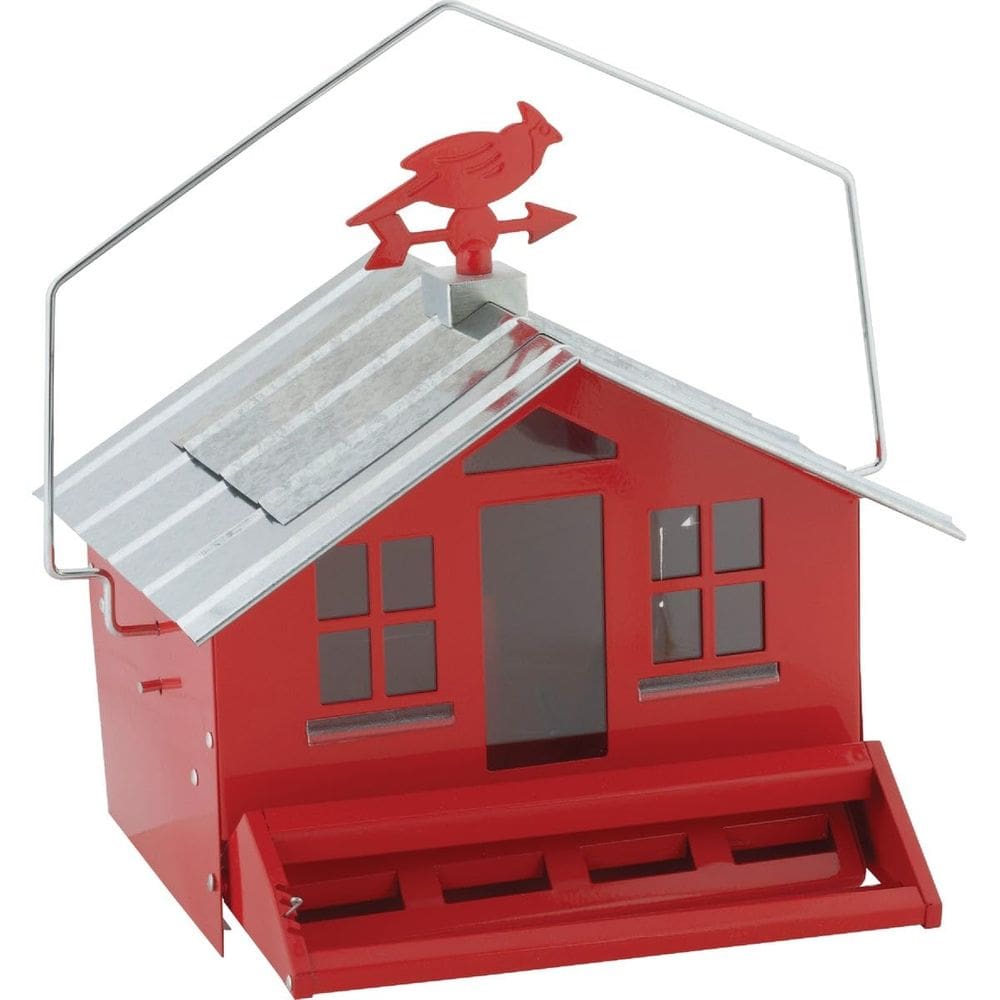 Alimentador de pássaros Perky-Pet 338 Squirrel Proof 3,5 kg vermelho 36x29 cm