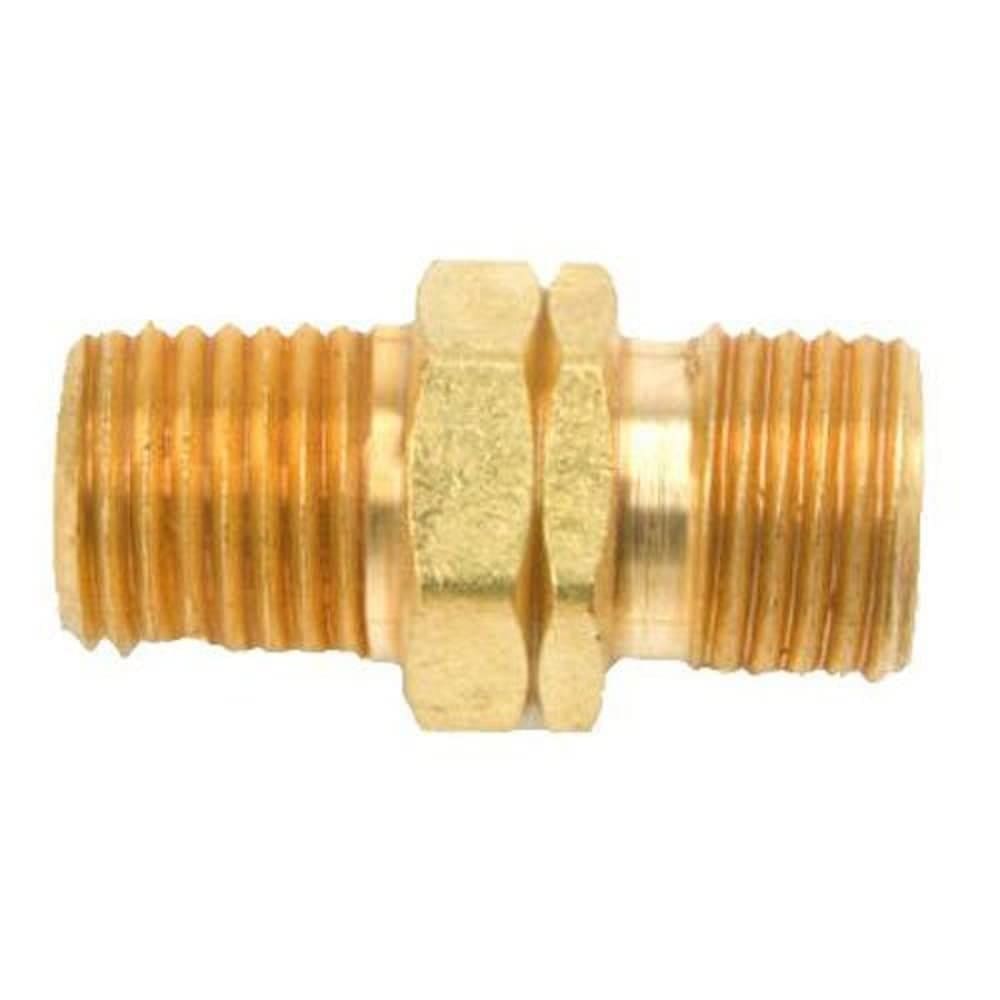 Encaixe de rosca de tubo de latão Mr. Heater de 1/4 “x 9/16”